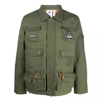 Куртка adidas Feniscowles Jacket Asia Sizing 'Wild Pine', зеленый