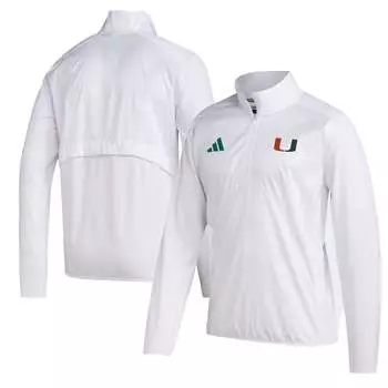 Куртка adidas Miami Hurricanes, белый