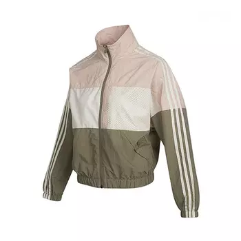 Куртка Adidas Neo Aug, бежевый/зеленый