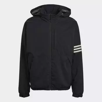 Куртка Adidas Padded Stripes Puffer, черный