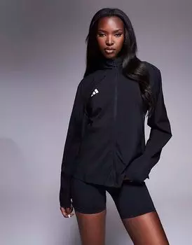 Куртка Adidas Running Adizero черного цвета Adidas Performance