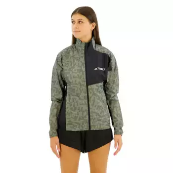 Куртка adidas Terrex Trail Running Windbreaker, серый
