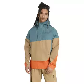 Куртка adidas Terrex Xploric 2.5L Climaproof Anorak, синий