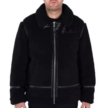 Куртка Alpha Industries B3 Teddy, черный
