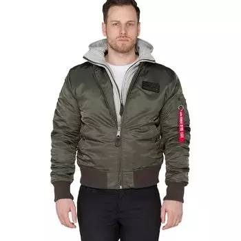 Куртка Alpha Industries MA-1 D-Tec, зеленый