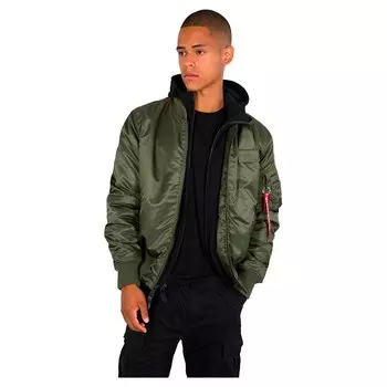 Куртка Alpha Industries MA-1 D-Tec, зеленый