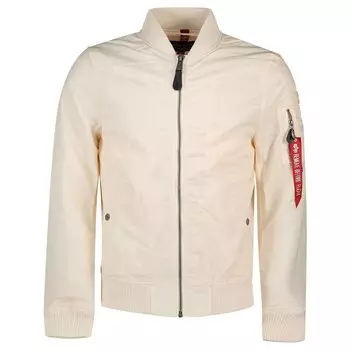 Куртка Alpha Industries MA-1 LW Project R, белый