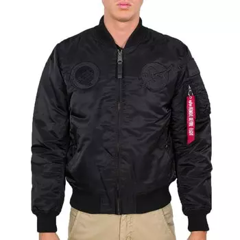 Куртка Alpha Industries MA-1 VF NASA, черный