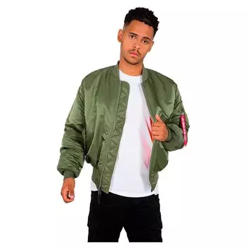 Куртка Alpha Industries MA-1, зеленый
