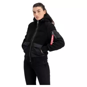 Куртка Alpha Industries Teddy, черный
