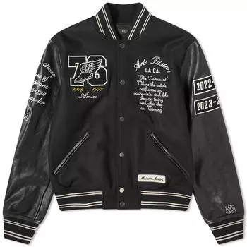 Куртка Amiri Eagle Wool Varsity, черный