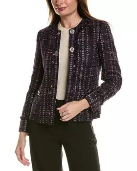 Куртка Anne Klein Kissing Front, фиолетовый