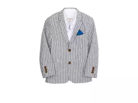 Куртка Appaman Kids Sports Jacket, цвет Navy Stripe