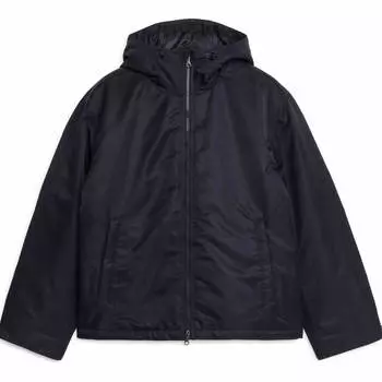 Куртка ARKET Active Hooded, темно-синий