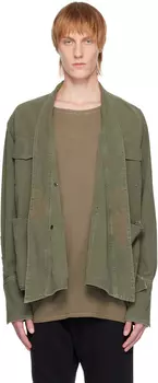 Куртка Baker Studio цвета хаки Greg Lauren