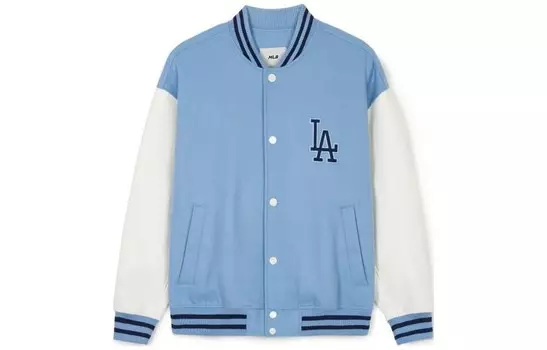 Куртка бейсбольная Los Angeles Dodgers унисекс светло-голубой Mlb