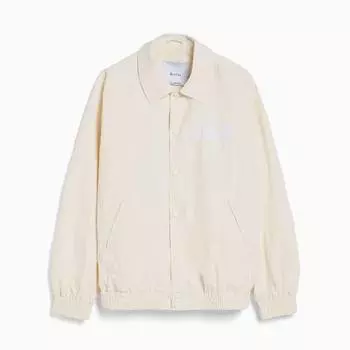 Куртка Bershka Lightweight Nylon Effect, кремовый