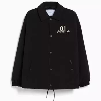 Куртка Bershka With Back Print, черный