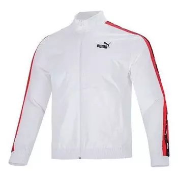 Куртка blocking tape woven jacket 'white' Puma, белый