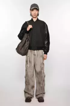 Куртка-бомбер Acne Studios, цвет Dark Grey Melange