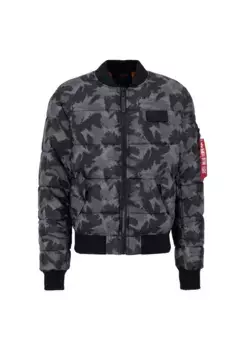 Куртка-бомбер Alpha Industries " Alpha Industries Мужчины - Куртки-бомберы MA-1 Puffer Bomber Camo", цвет Dark Camo