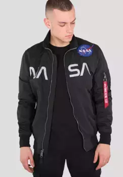 Куртка-бомбер Alpha Industries " Alpha Industries Мужчины - Куртки-бомберы NASA Jacket", черный