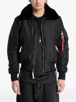 Куртка-бомбер Alpha Industries, черный