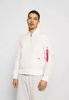 Куртка-бомбер Alpha Industries, молочный