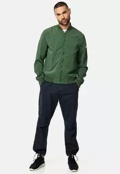 Куртка-бомбер BERGANGS INIGNAM INDICODE JEANS, темно-зеленый