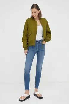 Куртка-бомбер G-Star Raw, зеленый