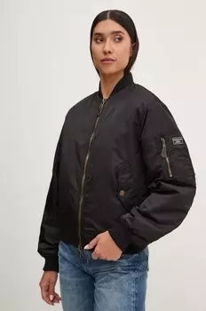 Куртка-бомбер Guess Jeans, черный