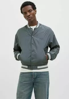 Куртка-бомбер Jack & Jones, серый