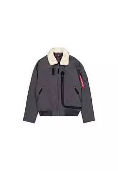 Куртка бомбер куртка Alpha Industries, серый