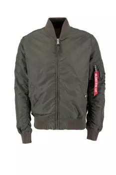 Куртка-Бомбер "ма-1 тт 257/07" Alpha Industries, серый