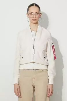 Куртка-бомбер МА-1 ТТ Alpha Industries, бежевый