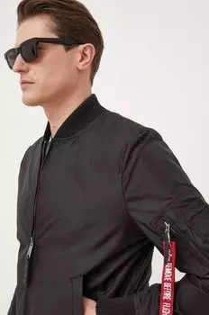 Куртка-бомбер МА-1 ТТ Alpha Industries, черный