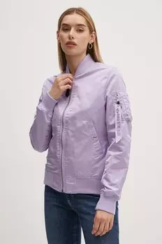 Куртка-бомбер MA-1 VF LW Alpha Industries, фиолетовый