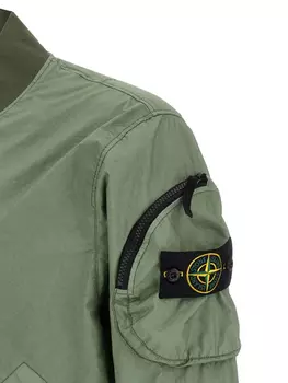 Куртка-бомбер Membrana 3L TC Stone Island, зеленый