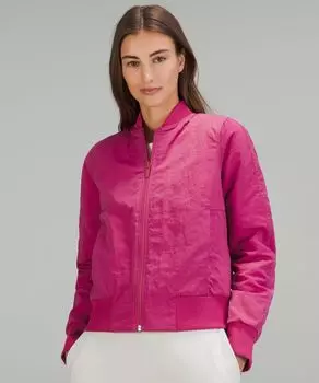 Куртка-бомбер Non-Stop Lululemon, розовый