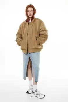 Куртка-бомбер оверсайз H&M