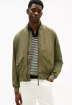 Куртка-бомбер PACKABLE WATER REPELLENT RELAXED Tommy Hilfiger, зеленый