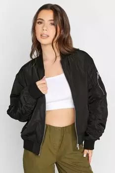 Куртка бомбер PixieGirl Petite, черный