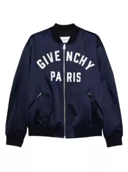 Куртка-бомбер с логотипом Givenchy, синий