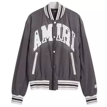 Куртка-Бомбер с выцветшим на солнце логотипом Amiri, черный