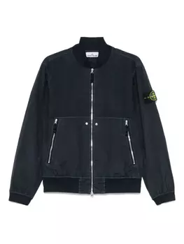 Куртка-бомбер с значком компаса Stone Island, синий