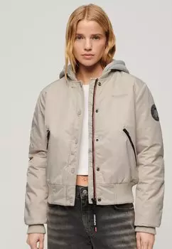 Куртка-бомбер Superdry, бежевый