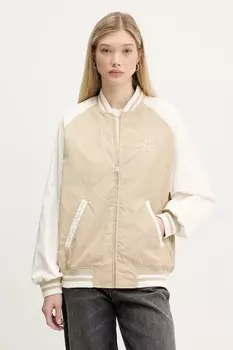 Куртка-бомбер Tommy Jeans, бежевый
