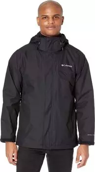 Куртка Bugaboo II Fleece Interchange Jacket Columbia, цвет Black/Mountain Red Check/Mountain Red Pops