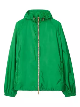 Куртка Burberry Vintage Check-декор, зеленый