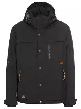 Куртка Camel Active miabnehmbarer Kapuze, черный